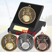 Cricket Medal in Box, Free Engraving, Cricket Trophies Awards, Quality Medals