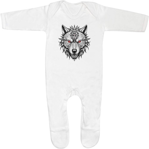 Biomechanical wolf head baby - 'biomechanical,