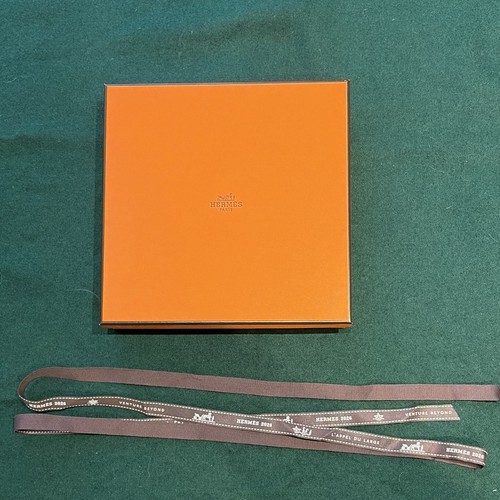 Hermès orange square gift - hermès,