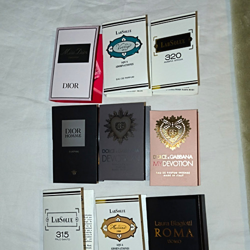 Mixed brands perfume sample - mixed,