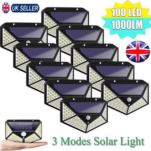 100 led solar power - led, pir