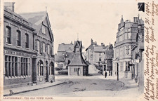 ELW  1904 Postcard, The Old Town Clock, Leatherhead, Surrey