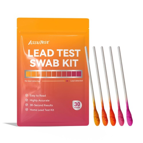 Count lead paint test swabs - lead,