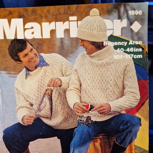 Marriner 1696 aran - aran, knitting