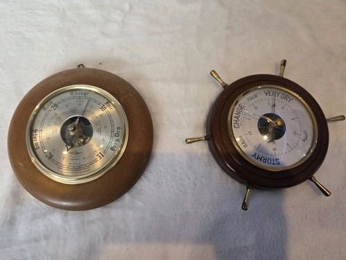Vintage barometer wall weather - vintage,