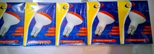5 x 40w Red R80 E27 ES Edison