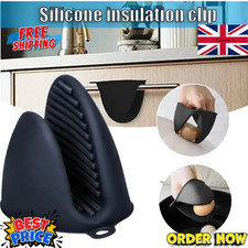 2pcs Oven Mitts Silicone Heat Resistant Pinch Mitts Anti Scalding Non Slip Glove