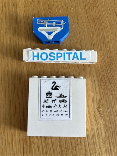 Vintage lego 232 hospital - vintage,