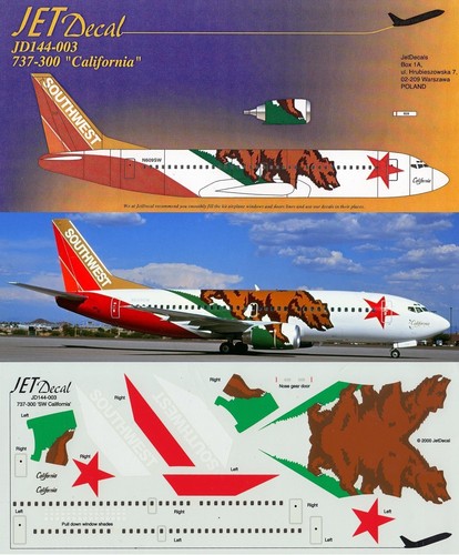 Jet decals 144 boeing - jet,