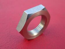 BSA Triumph TLS Brake plate locking nuts in stainless steel.