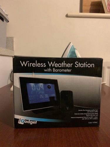 Wireless weather station with - station,