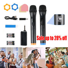 2x Wireless Microphone UHF