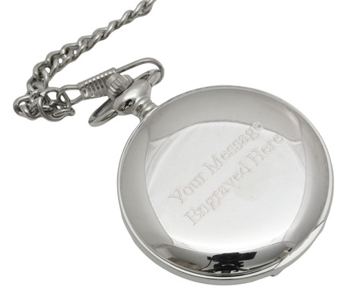 Personalised engraved pocket - engraved,