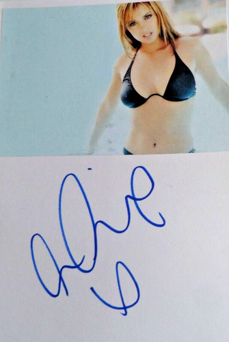 Louise redknapp autographed - redknapp,
