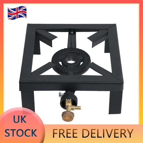 Single portable burner - portable, cast