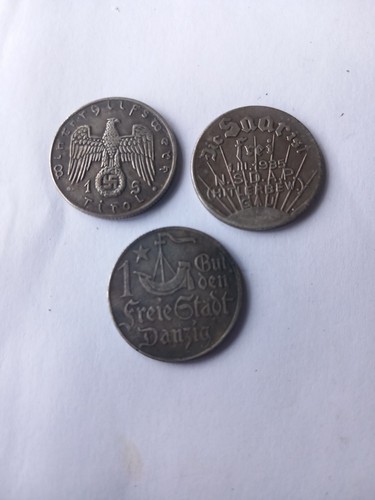 Antique old german coins from - german,