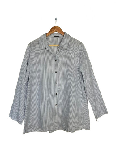 Oska blue stripe oversized - oska,