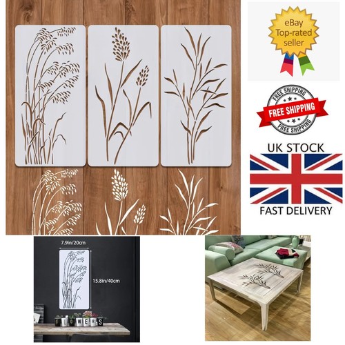 Large wildflower stencil - wildflower,