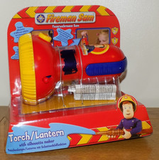 Fireman Sam Born To Play Torch / Lantern With Silhouette Maker - BRAND NEW