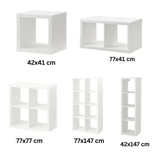 New ikea kallax - white, shelving