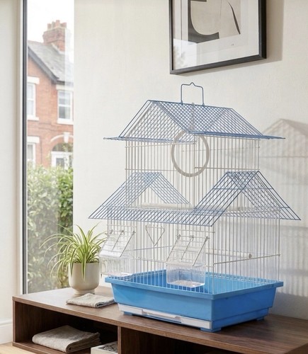 Compact metal bird cage - compact,