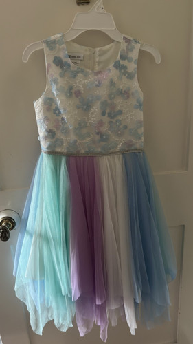 Colourful floral sleeveless