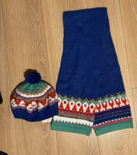 Mini Boden Hat And Scarf