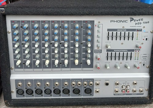 Phonic powerpod powered mixer - phonic,