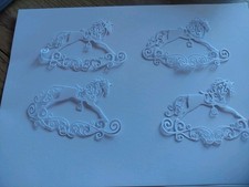 6 Tattered Lace Rocking Horse