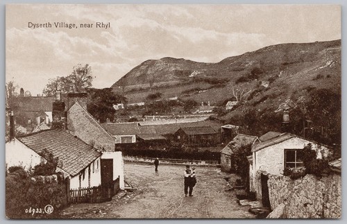 Dyserth village near rhyl - village,
