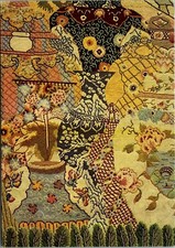 Vases Urns Canvaswork Detail