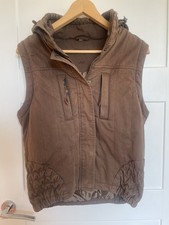 Kyra gillet brown size 10 - k,