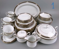Noritake Legendary Dinner Service Set Ellington. 6 or 12 place setting. Plates.