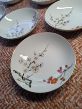 7 Bowls R.C. Japan Sakura Deco Fine China CB