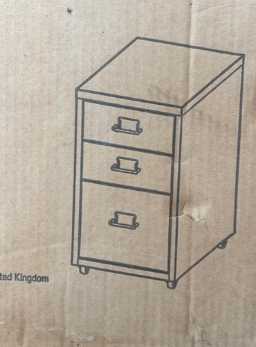 Brand new drawer white metal - brand, 3