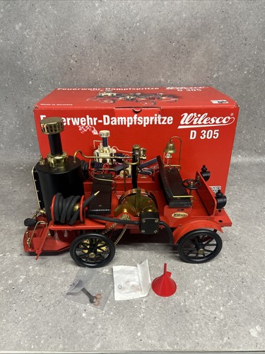 Live steam wilesco d305 - live, fire