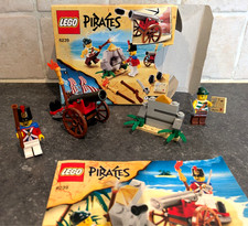 *RARE RETIRED* LEGO PIRATES 6239 CANNON BATTLE: VGC, Box, Manual, working cannon