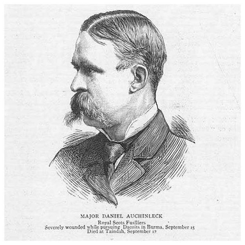 Major daniel auchinleck - daniel, of