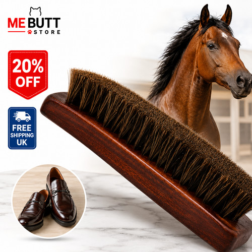 Natural wood bristle horse - natural,