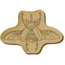 6 x 'Atlas Beetle Flying' MDF