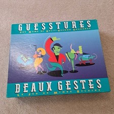 Vintage 1991 Guesstures Board