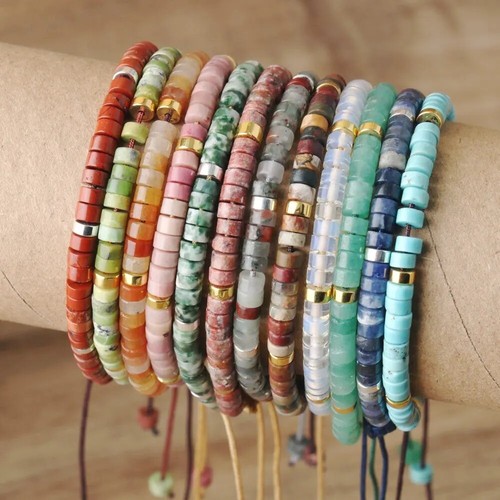 Natural crystal stone - crystal, bracelet