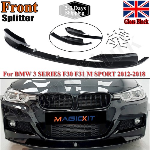 Gloss black performance front - black,