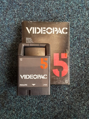 Philips videopac blackjack - philips,