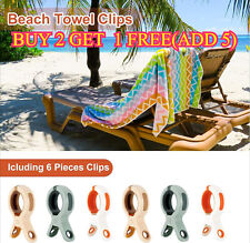 Plastic Beach Towel Clips Pegs
