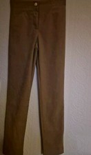 Zara beige winter fine cord Tapered Trousers Size Small