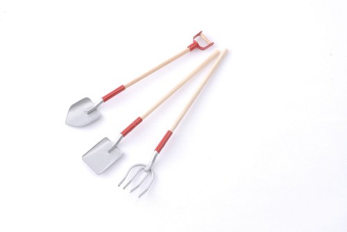 Dolls house garden tools - dolls,