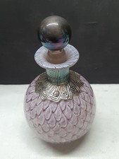 Sileda Silver Overlay Glass