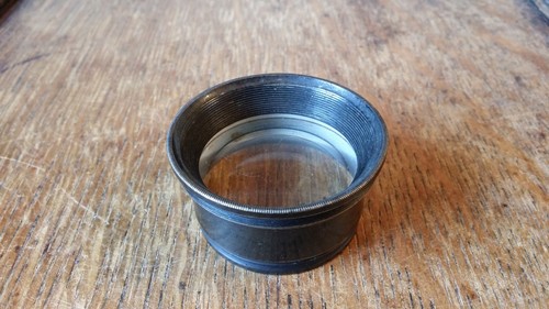 1843 antique brass lens - lens,