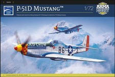 ARMA HOBBY AH70070 172 P-51D Mustang WW2 USAAF Fighter Aircraft